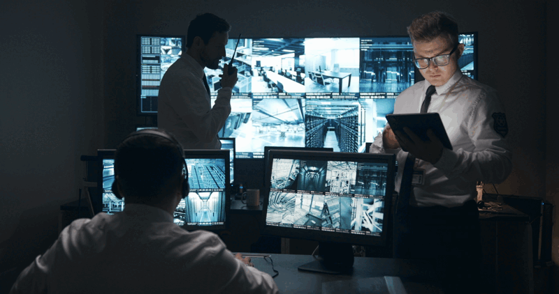 Guy working on computer